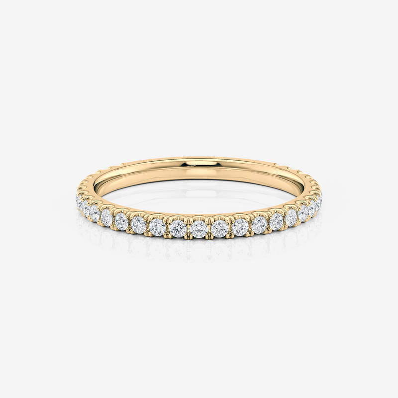 Pave Wedding Rings