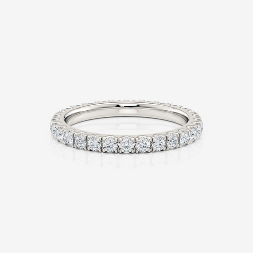 2.00mm Full Eternity Band | Lab Diamond Wedding Rings