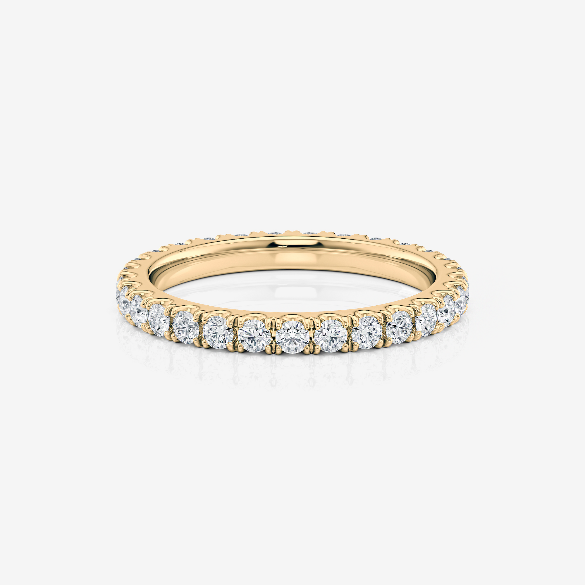 2.00mm Full Eternity Band | Lab Diamond Wedding Rings