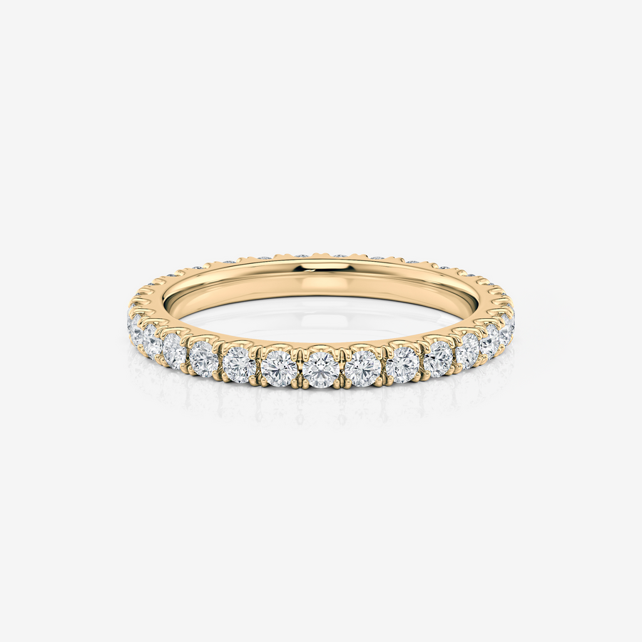 2.00mm Full Eternity Band | Lab Diamond Wedding Rings