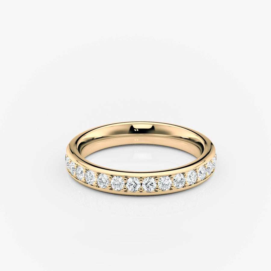 3.00mm Channel Set Wedding Band | Lab Diamond | South Africa
