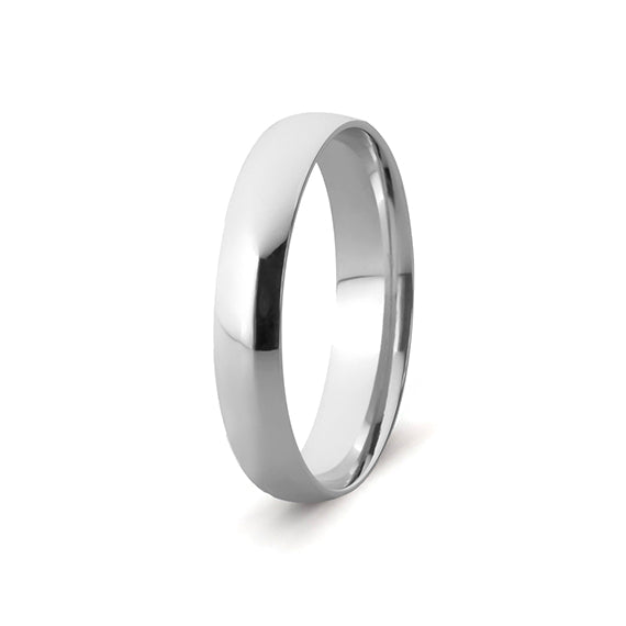 9k White Gold Supreme Fit Wedding Band (4mm)