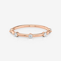 Moissanite Round Spaced Wedding Band | Moissanite | South Africa