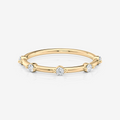 Moissanite Round Spaced Wedding Band | Moissanite | South Africa