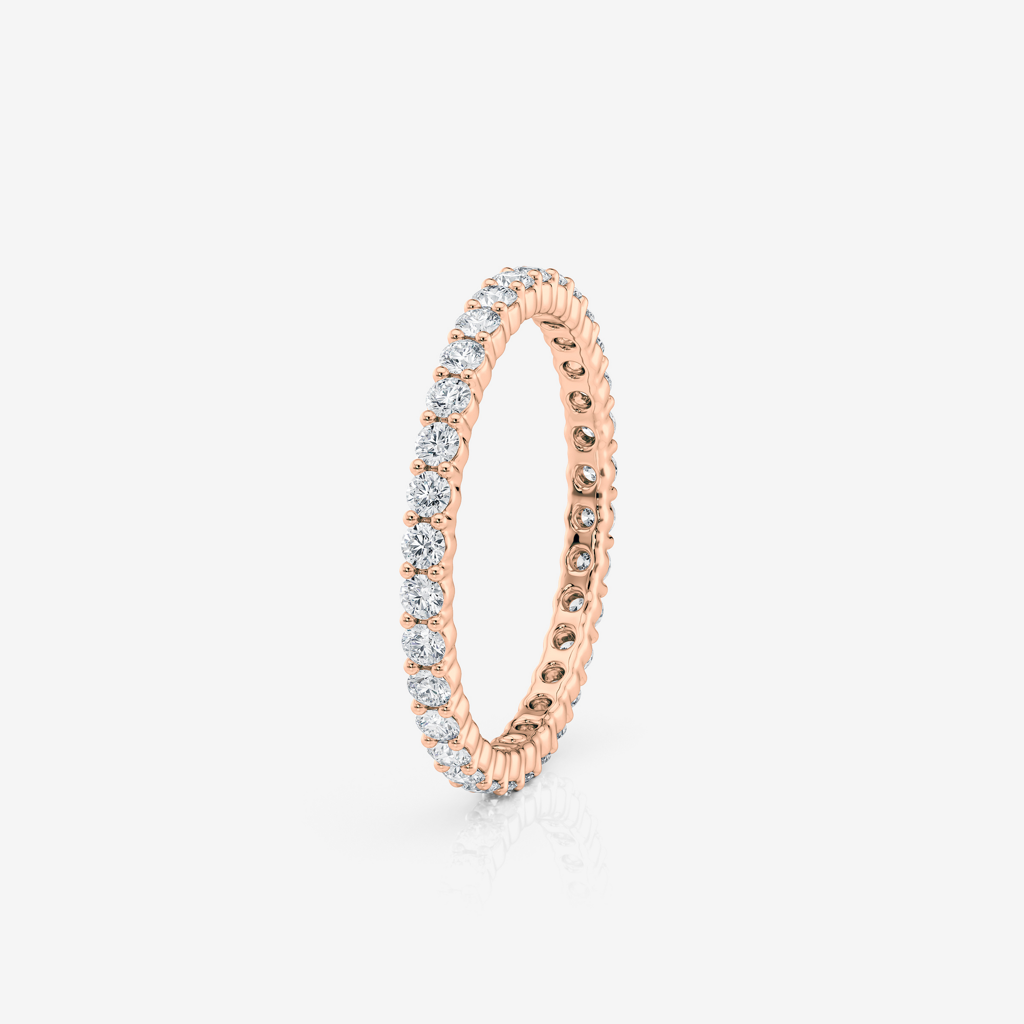 Ashlynn Full Eternity Band | Lab Diamond Wedding Rings