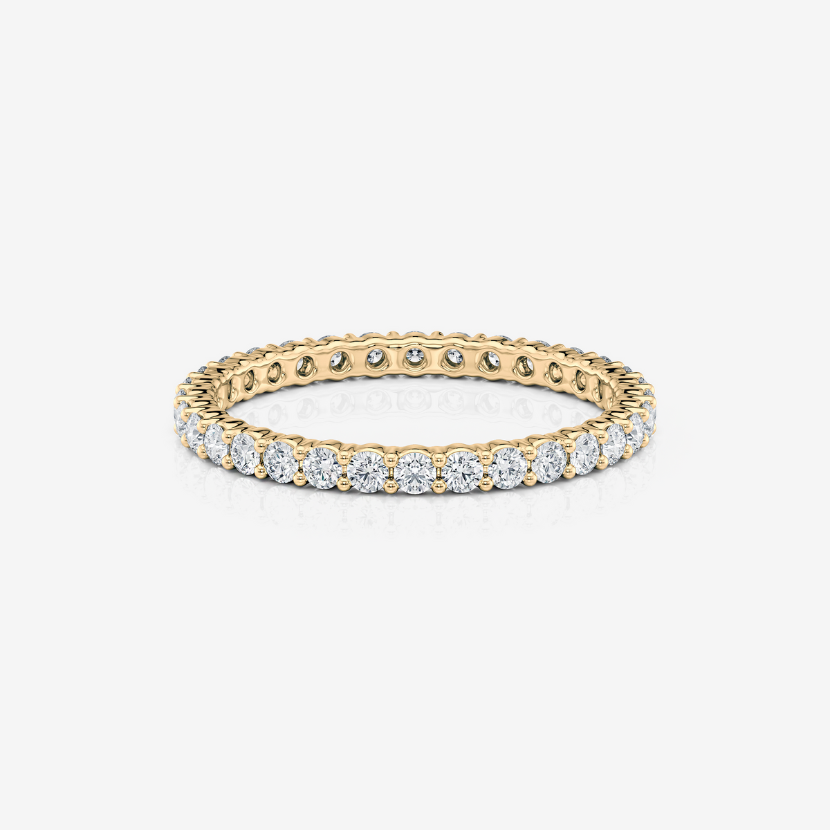 Ashlynn Full Eternity Band Moissanite yellow gold South Africa