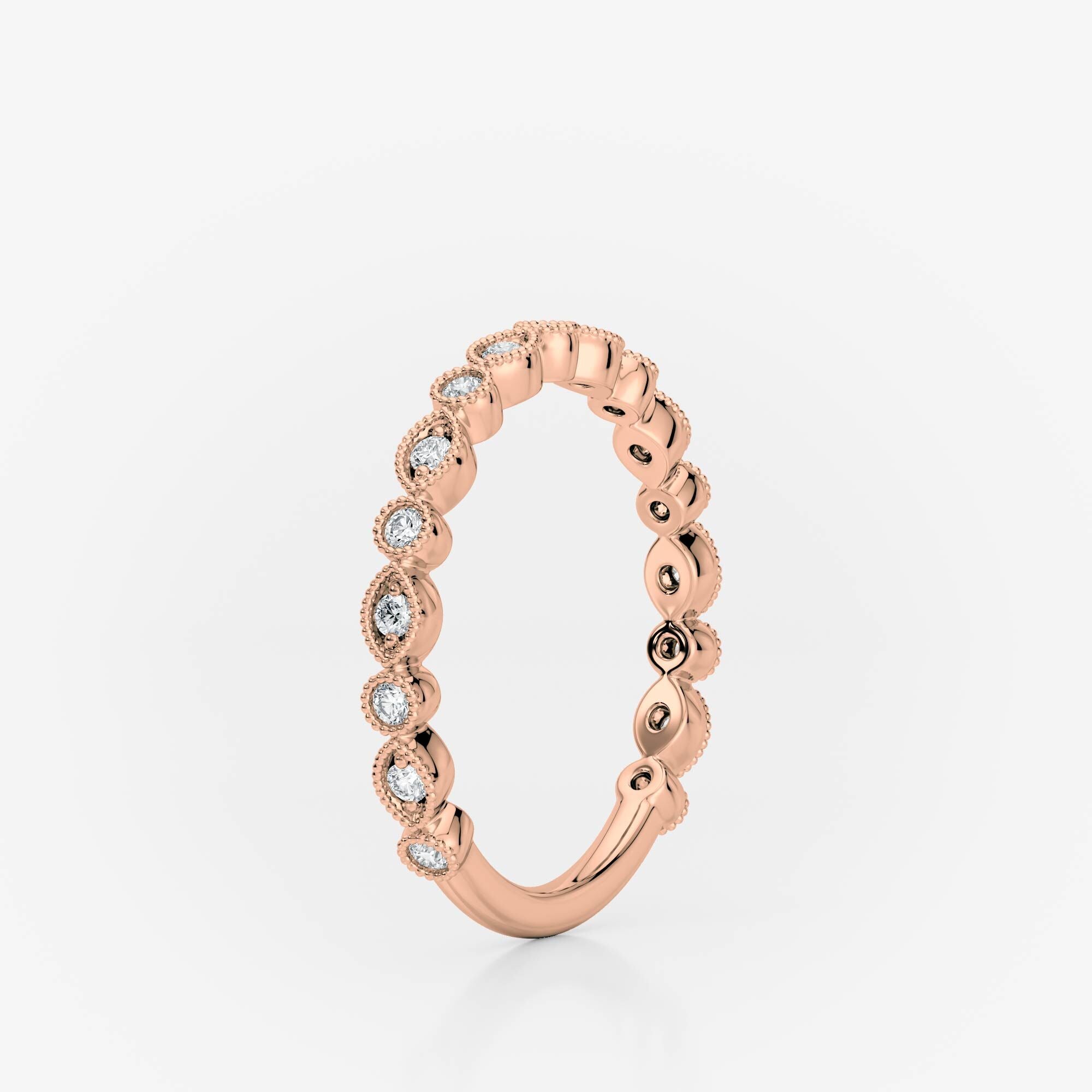 Filigree Wedding Ring | Lab Diamond Wedding Rings