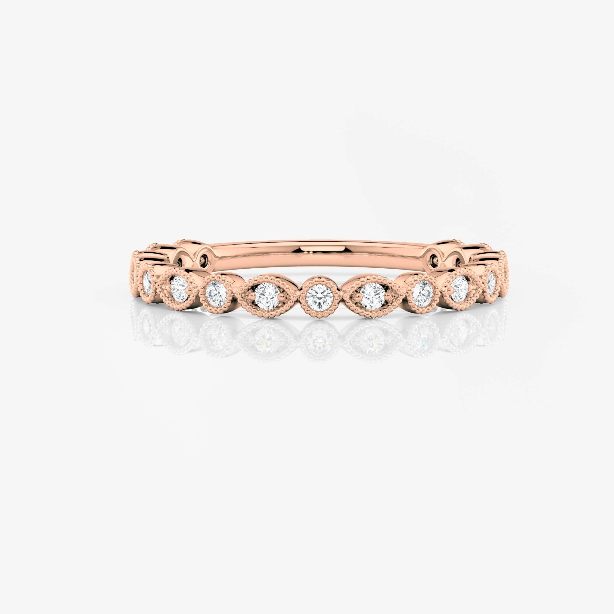 Filigree Wedding Ring | Lab Diamond Wedding Rings