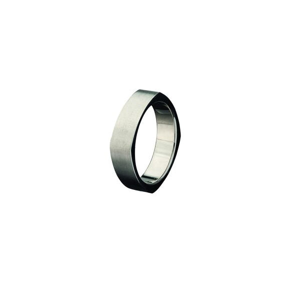 Titanium Square Sided Wedding Band (7mm)