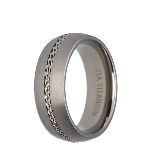 Titanium Rope Band (8mm)