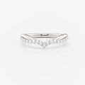 Elowen Twisted Pave Wedding Ring Moissanite white gold South Africa