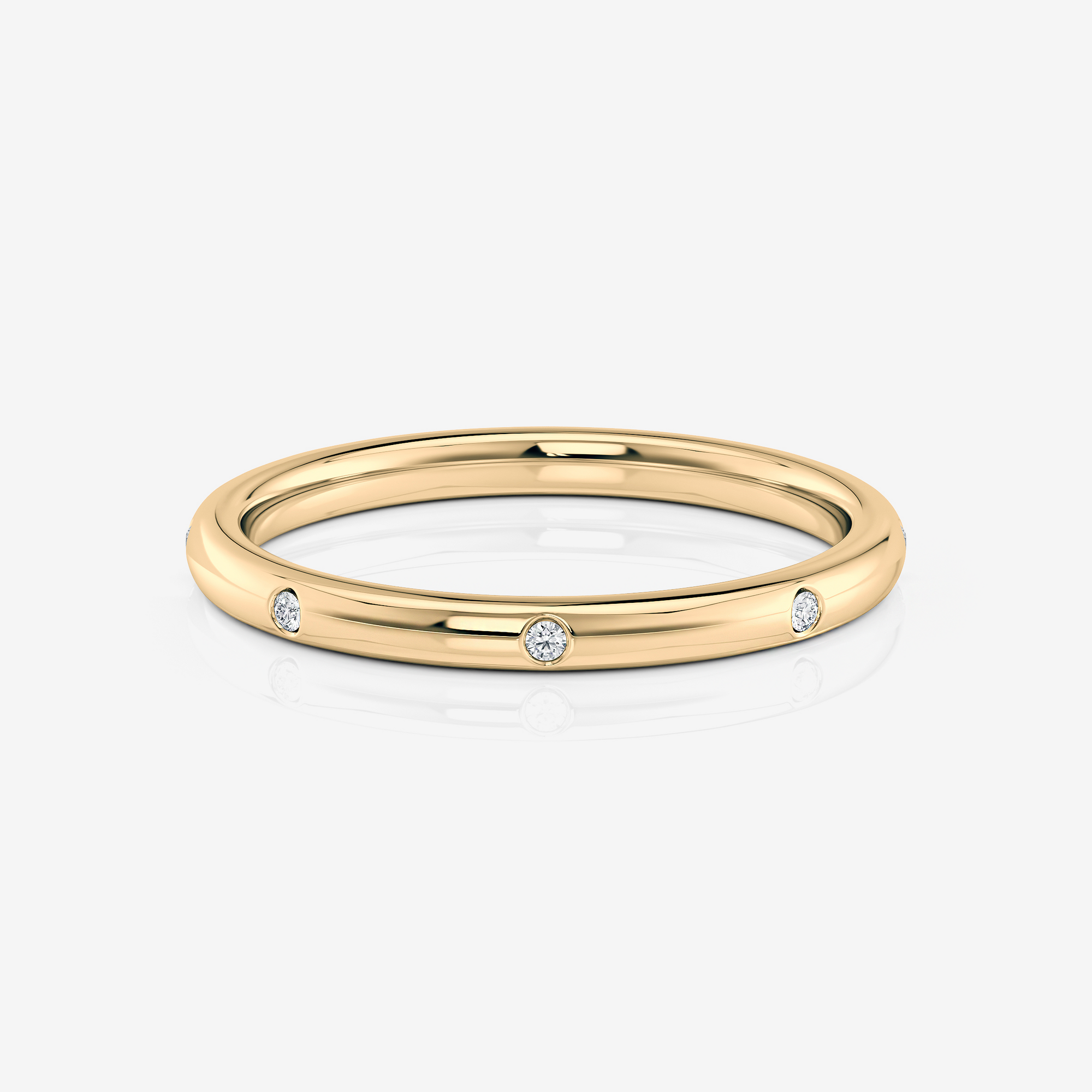 Emersyn Inlay Wedding Band | Lab Diamond | South Africa