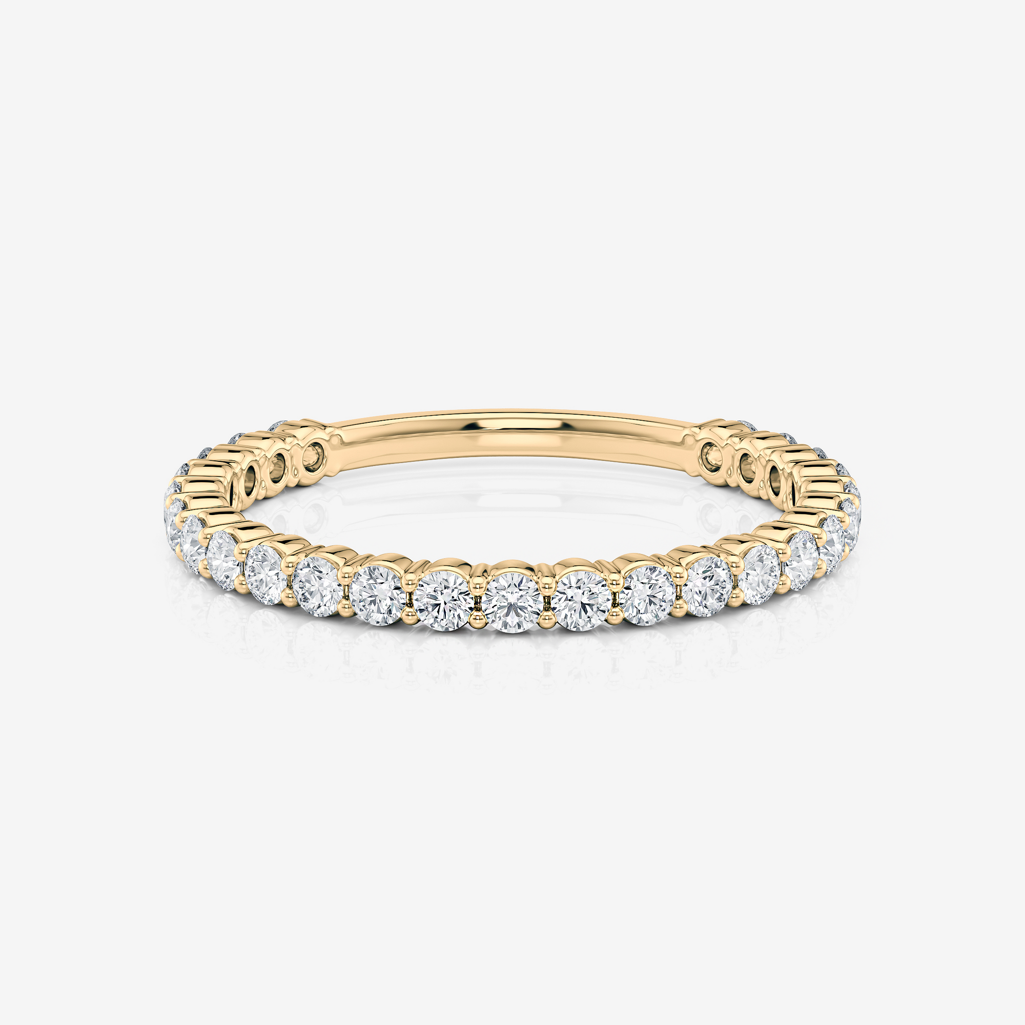 Kai 1.75mm Double Shared Prong Wedding Ring | Lab Diamond | South Africa