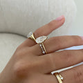 Moissanite Round Spaced Wedding Band | Moissanite | South Africa
