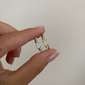 Moissanite Open Diamond Band| Moissanite Wedding Rings