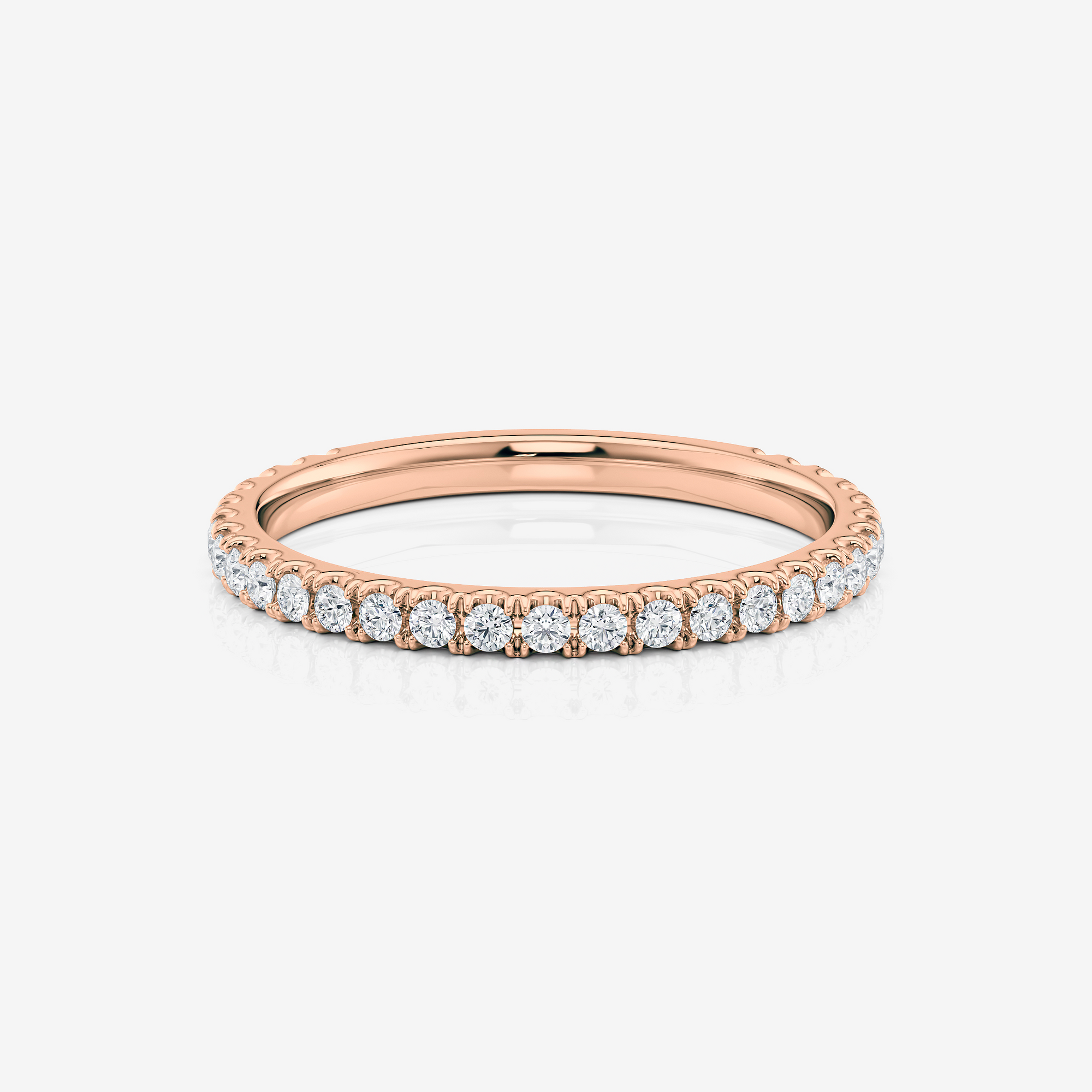 Penny 1.75mm Pave Wedding Ring | Lab Diamond