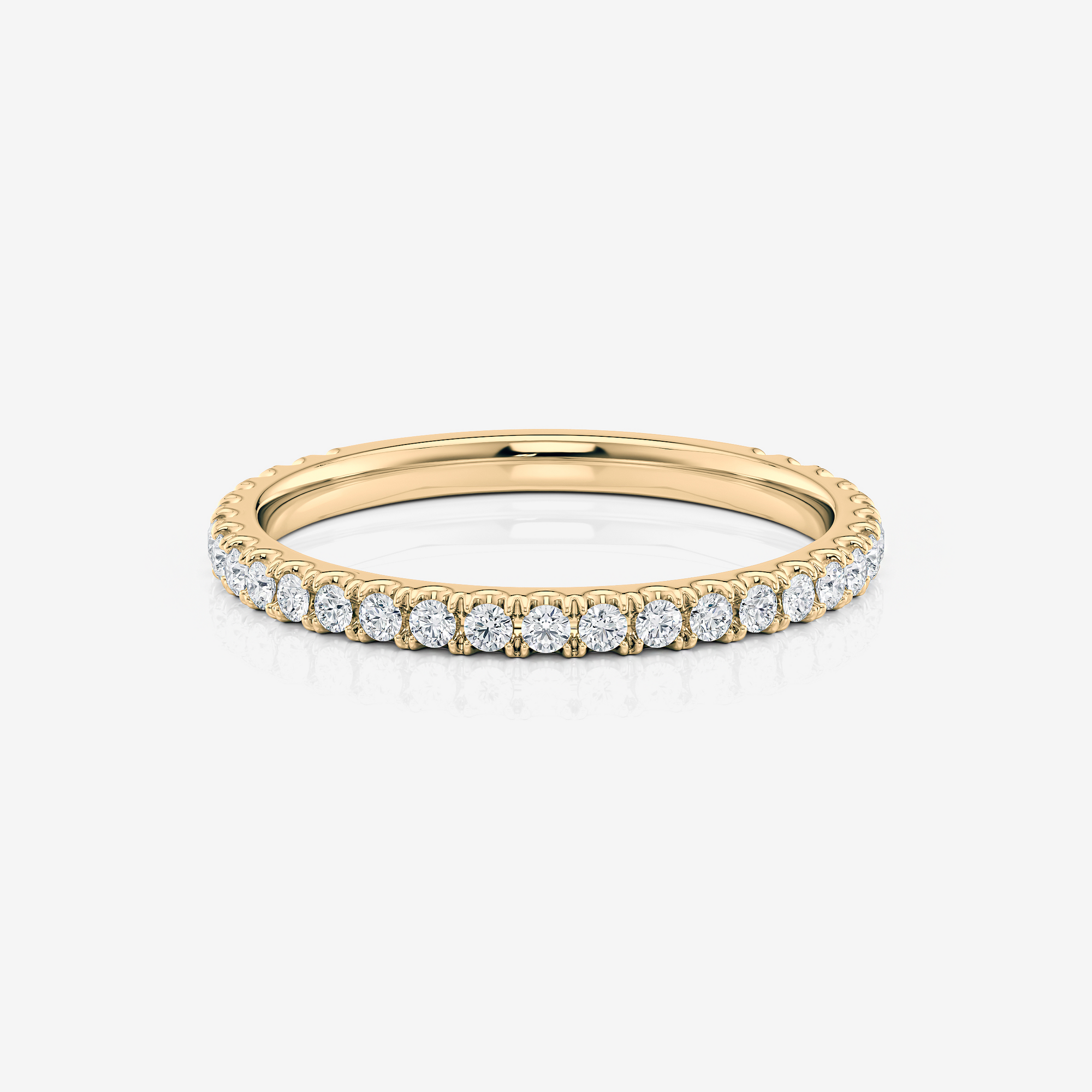 Penny 1.75mm Pave Wedding Ring | Lab Diamond