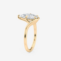 Curved Pear Lab Diamond Engagement Rings South Africa