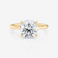 Stella Round Cathedral Solitaire Lab Diamond Engagement Ring South Africa