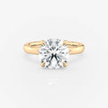 Nina Round Plain 2.30mm Band Solitaire Lab Diamond Engagement Ring South Africa