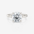 white gold plain twist band lab diamond engagement ring south africa