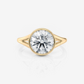 Allegra Round Split Bezel Solitaire Lab Diamond Engagement Ring South Africa