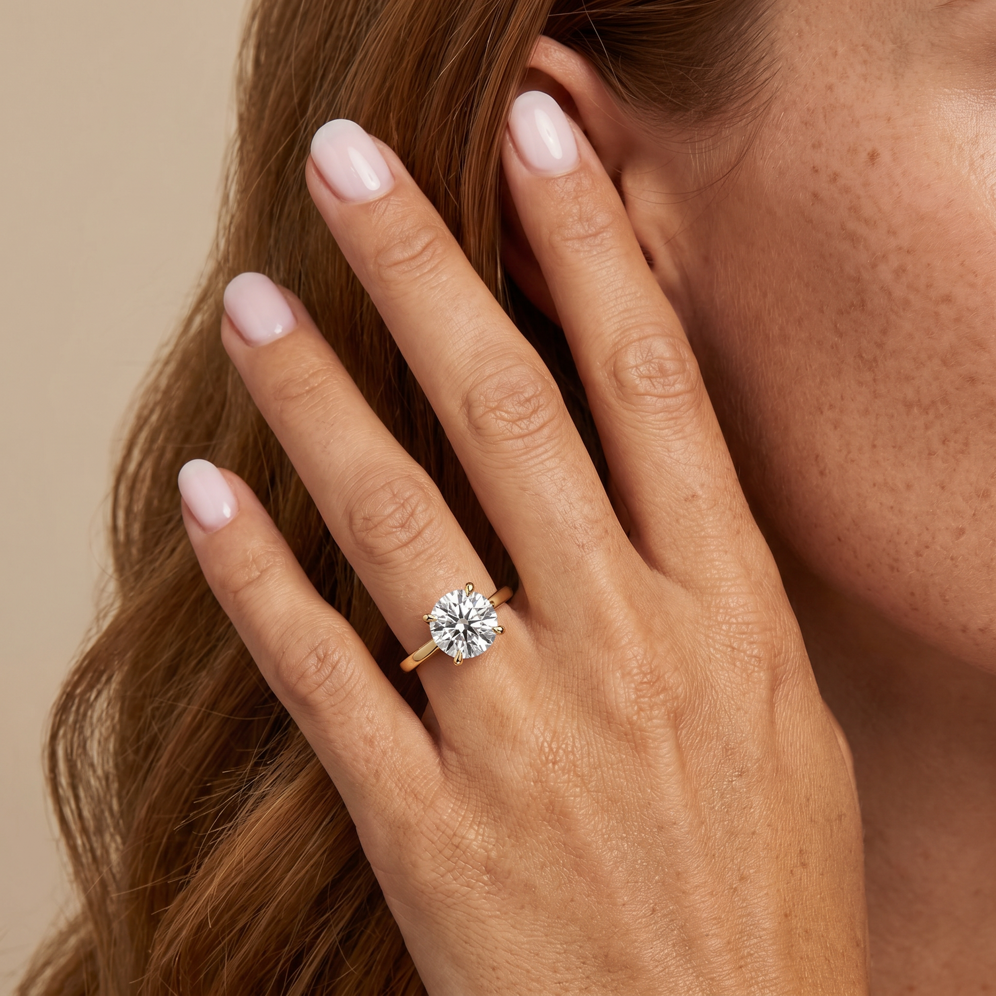 Four-Claw Lab Diamond Engagement Ring South Africa