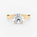 Torcia Round Twist Band Lab Diamond Engagement Ring South Africa
