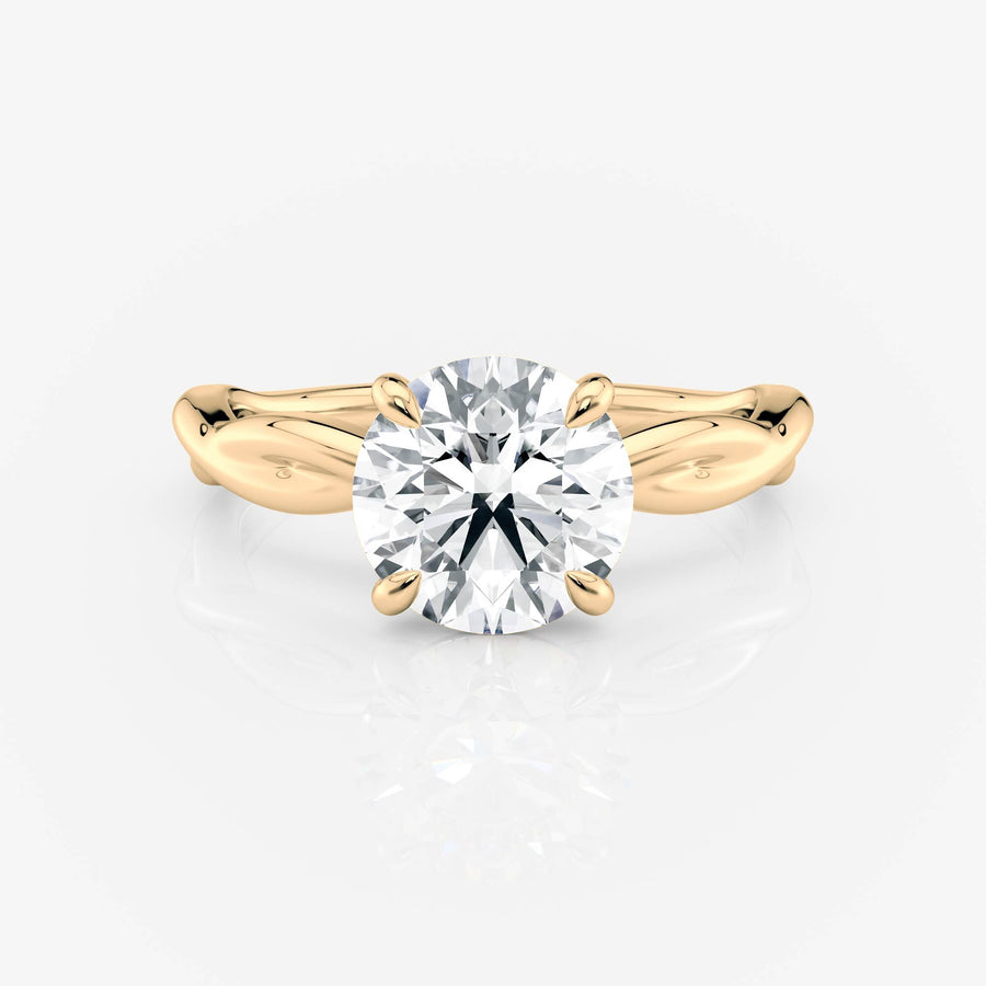 Torcia Round Twist Band Lab Diamond Engagement Ring South Africa