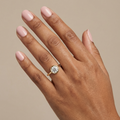Valentina Round Bezel Solitaire Lab Diamond Engagement Ring South Africa