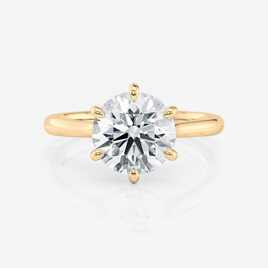 Camilla Round 6 Claw Solitaire Lab Diamond Engagement Ring South Africa