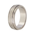 Titanium Brushed Wedding Band (7mm)