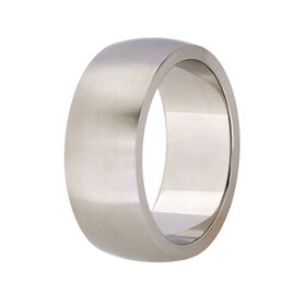 Titanium Brushed Finished Wedding Band (9mm)