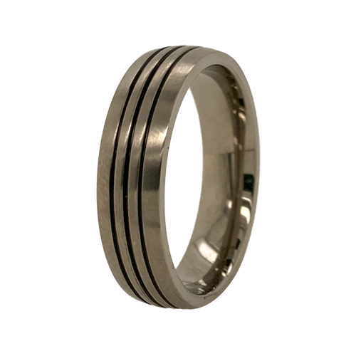 Titanium Wedding Band (6mm)