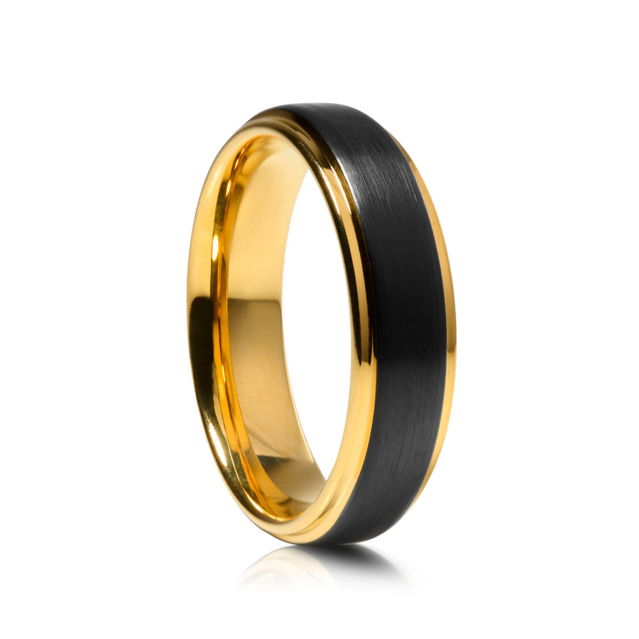 6mm Polished Tungsten Wedding Ring - UK Ring Size M