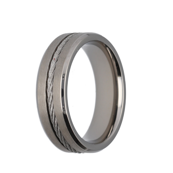 Titanium Rope Band (7mm)