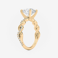 Twist Pavé Moissanite Engagement Ring South Africa