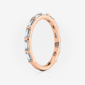 Baguette Eternity Band | Lab Diamond Wedding Rings