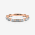 Baguette Eternity Band | Lab Diamond Wedding Rings