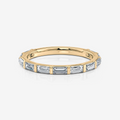 Baguette Eternity Band | Lab Diamond Wedding Rings