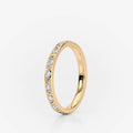 Beaded Eternity Band | Lab Diamond Wedding Rings