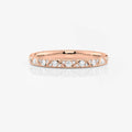 Beaded Eternity Band | Lab Diamond Wedding Rings