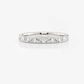 Beaded Eternity Band | Lab Diamond Wedding Rings