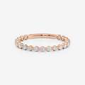 Bubble Set Wedding Ring | Lab Diamond Wedding Rings