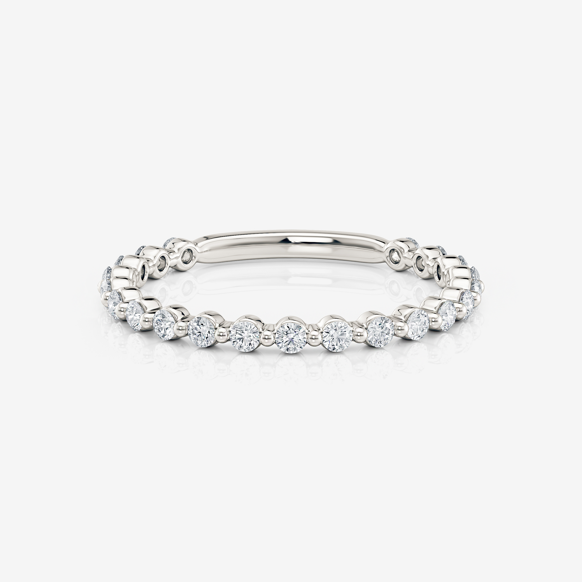 Bubble Set Wedding Ring | Lab Diamond Wedding Rings