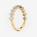Compass Set Eternity Band | Lab Diamond Wedding Rings