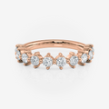 Compass Set Eternity Band | Lab Diamond Wedding Rings