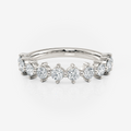 Compass Set Eternity Band | Lab Diamond Wedding Rings