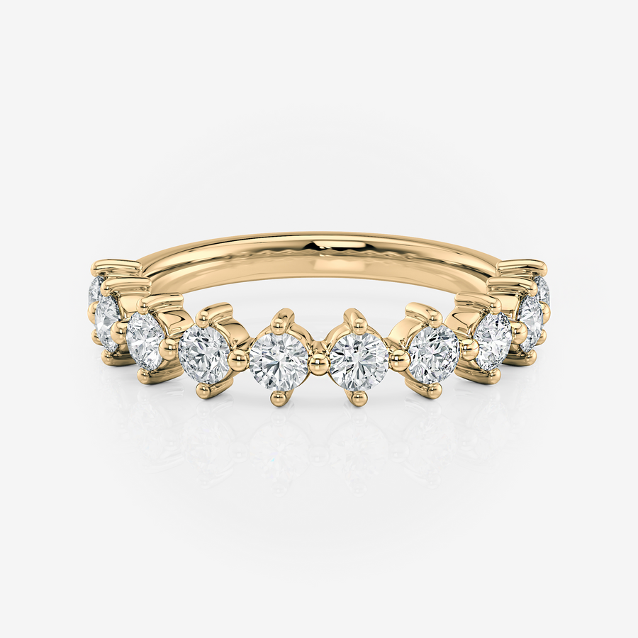 Compass Set Eternity Band | Lab Diamond Wedding Rings