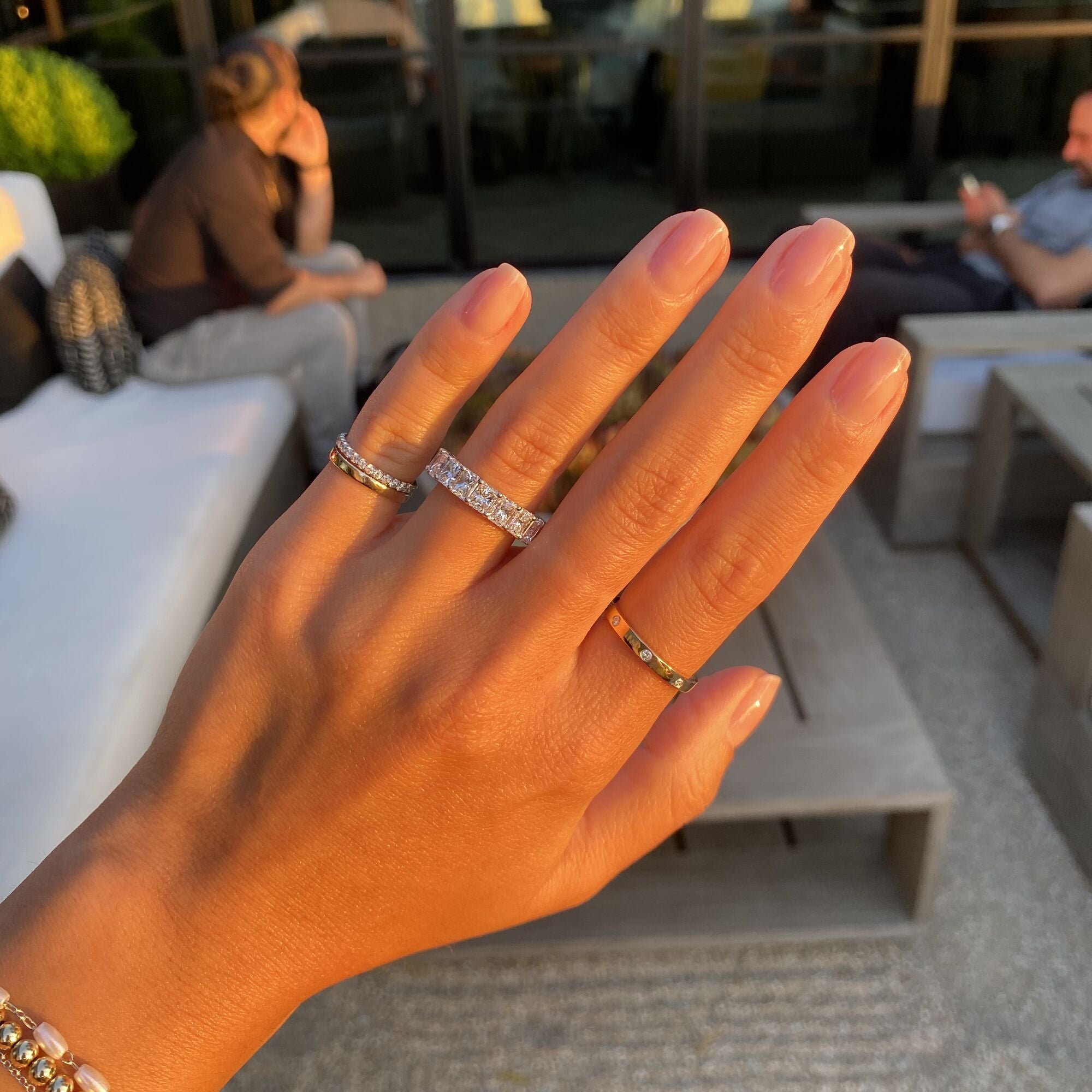 June Flush Set Wedding Ring | Lab Diamond | South Africa